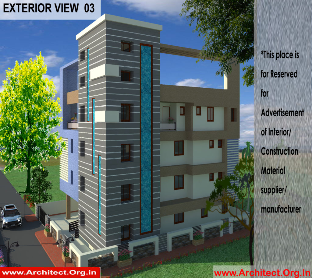Dr. Kalyan pawar - Nanded Maharastra - Hospital Cum Residence- Exterior View-02