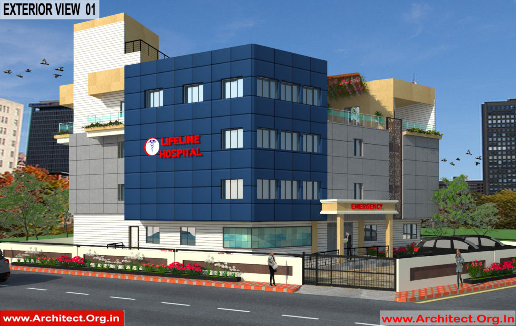 Dr.Ashish- Bhilwara Rajasthan- Hospital-3d Exterior View-01