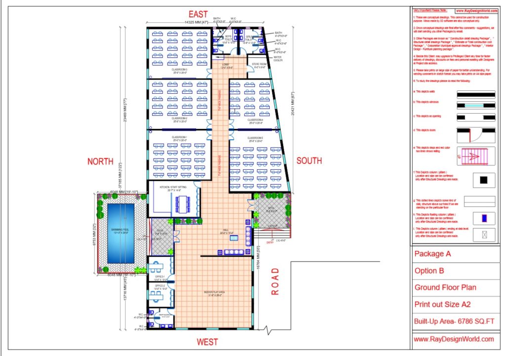 Md Arshad Hajipur Bihar-Play School-Ground Floor Plan