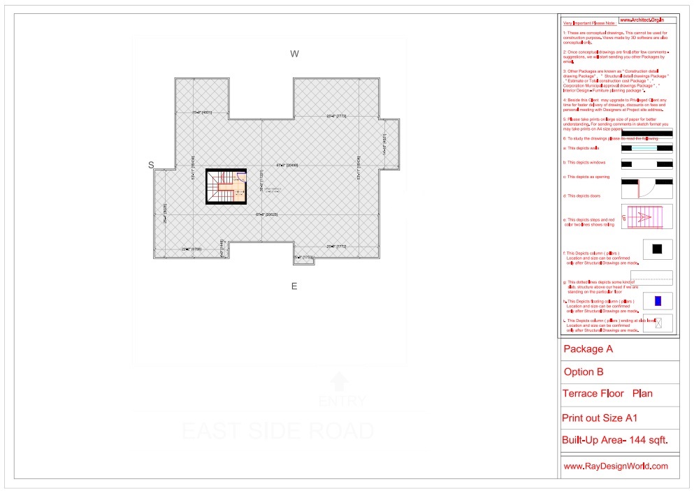 Mr. Amit Agrawal - Maihar MP- Bungalow - Terrace Floor Plan