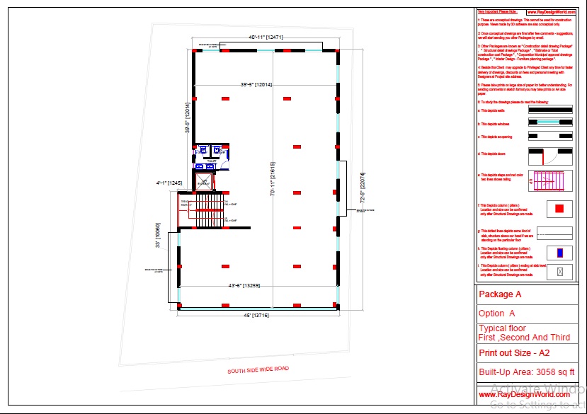 Mr.Bichitra Patnaik-R C Das Lane Brahmapur Odisha-Office Building-Pro-F-Typical floor plan