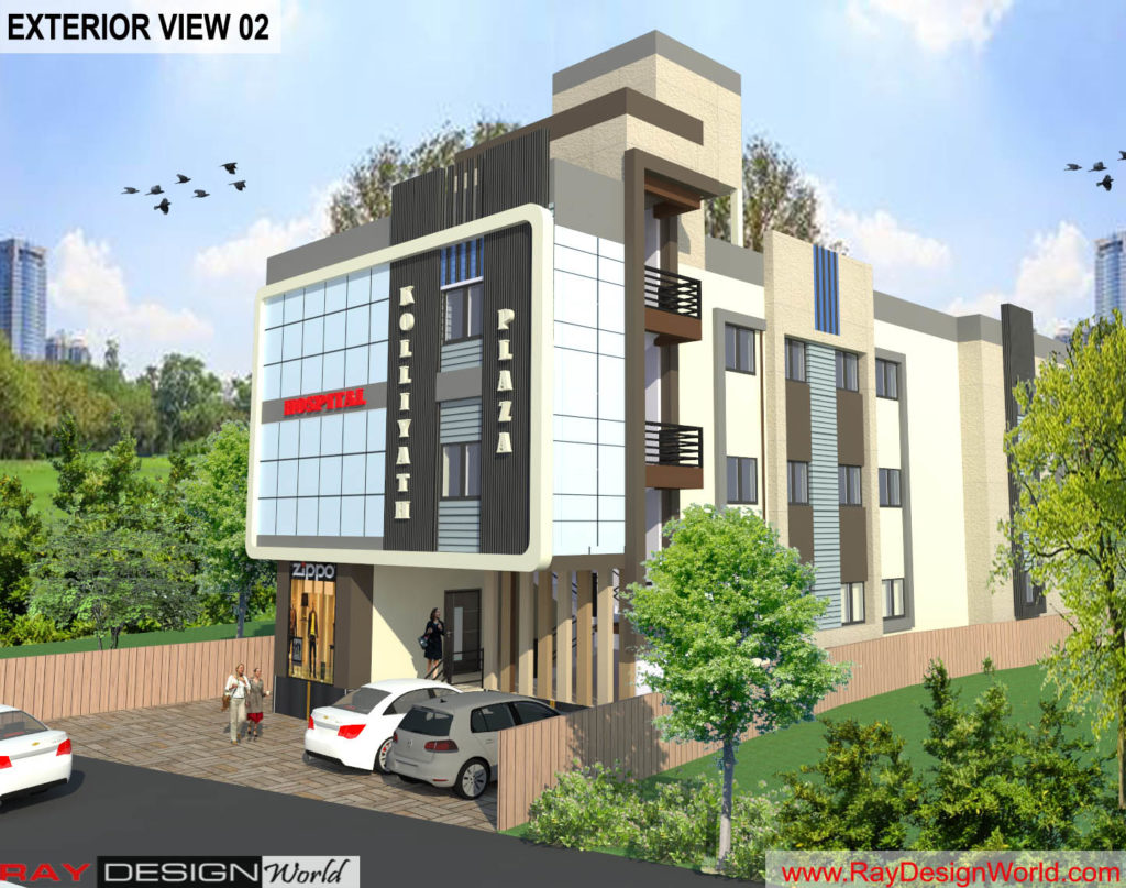 Mr.Faisal-Kolliyath-Perintalmanna-Kerala-Commercial-Complex-3D-Exterior-view-02