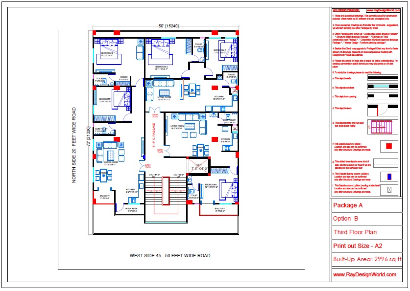 Mr.Manish-Lucknow UP-Commercial Complex-Third Floor plan