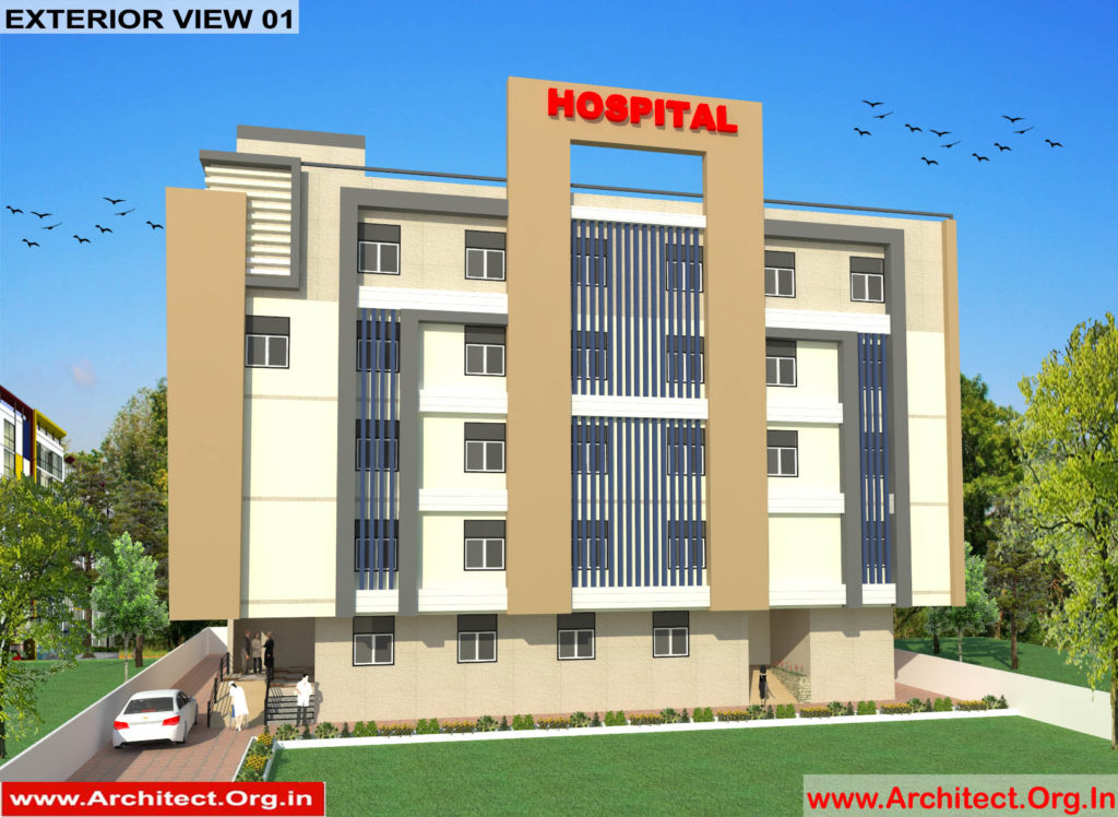 Dr.Ritesh Kumar-Ranchi Jharkhand-Hospital-3D Exterior View-01
