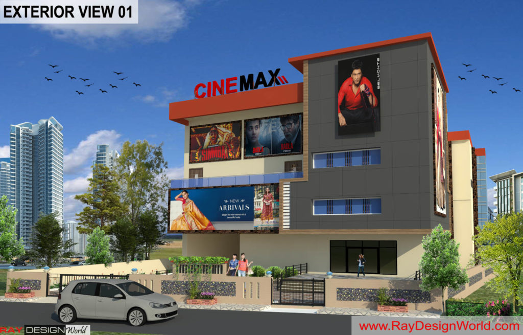 Mr.Saurabh Shrivastava-Guna MadhyaPradesh-Commercial Complex-3D Exterior view-01