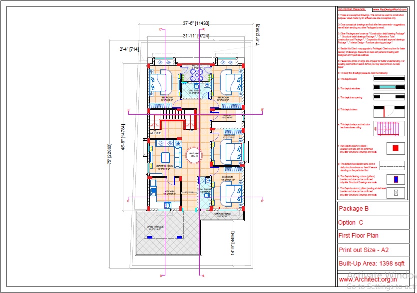 Mr.Abhay kumar singh-Azamgarh UP-Bungalow-First Floor Plan