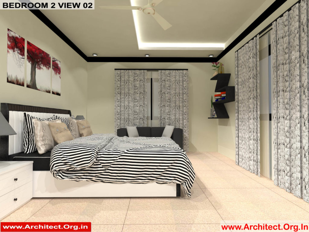 Mr.Manish K Shah-Ahemdabad Gujrat-House Interior-Bedroom-2 view-02