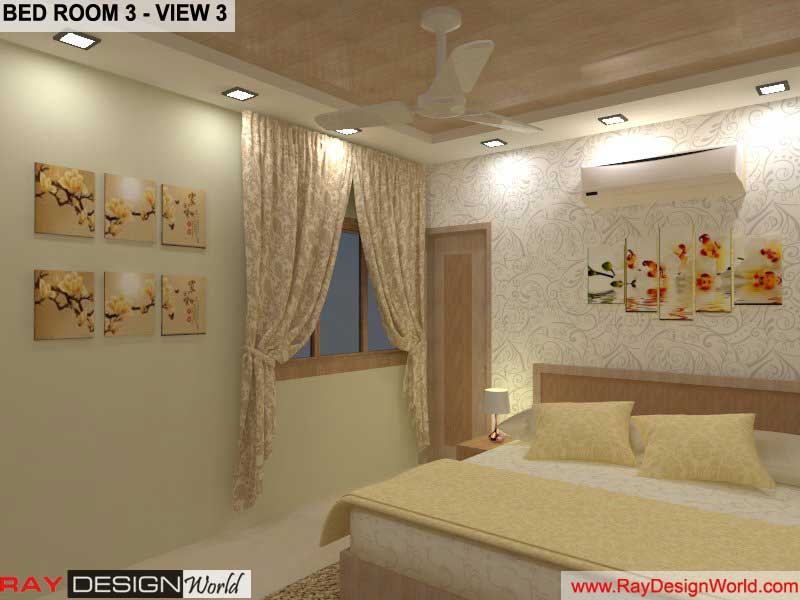 Farm House Bed room 3 Interior Design - Jalandhar Punjab - Dr. ​Richard Ohri