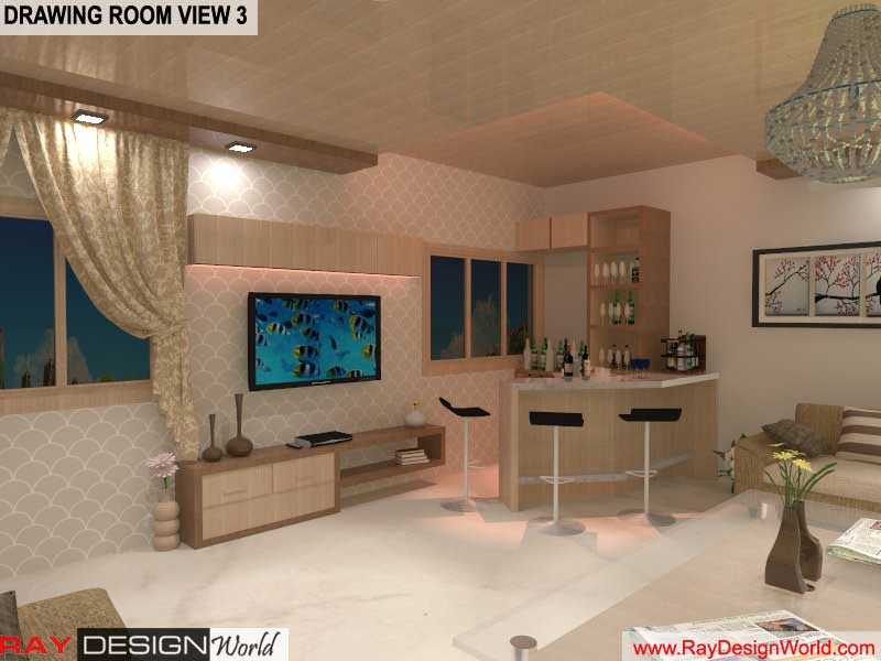 Farm House Drawing Room Interior Design - Jalandhar Punjab - Dr. ​Richard Ohri