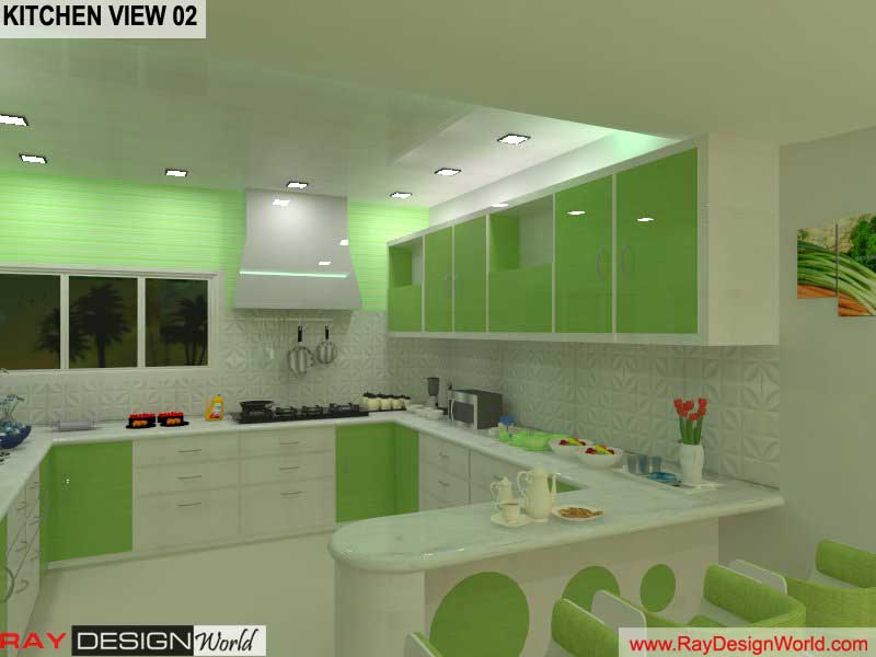 Farm House Kitchen Interior Design - Jalandhar Punjab - Dr. ​Richard Ohri